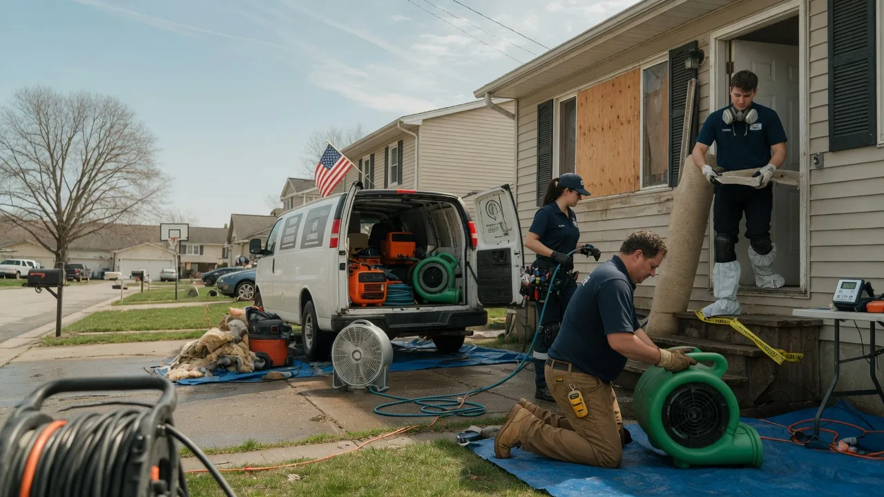 Water Damage Restoration in North Street, MI near me